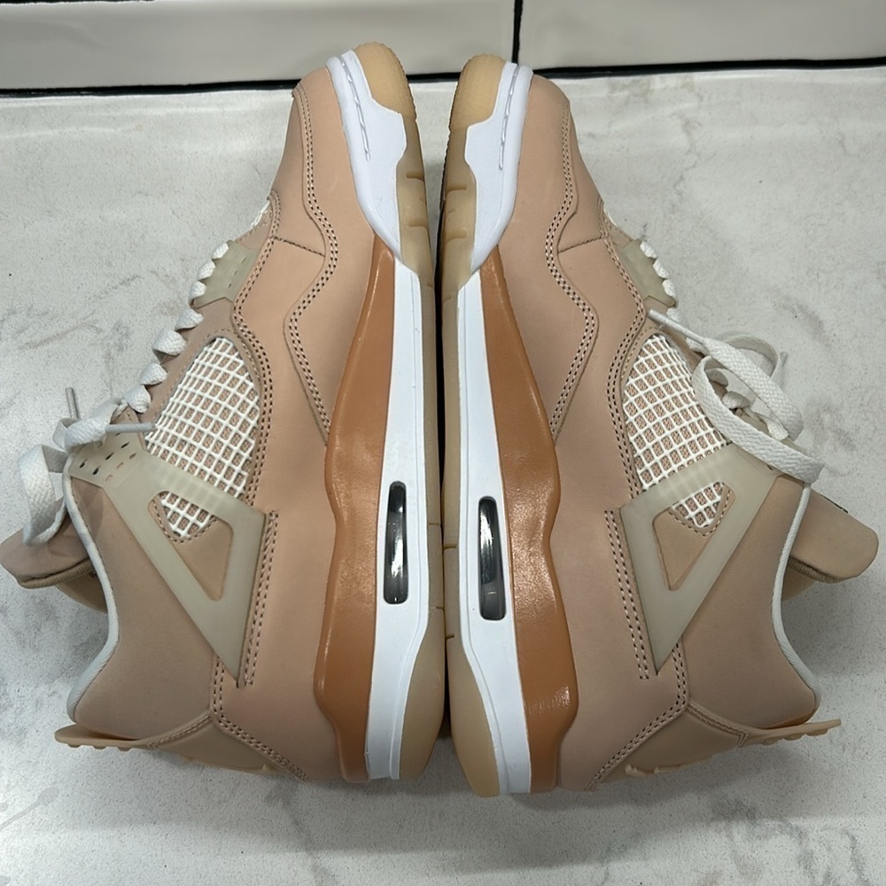 Nike Air Jordan 4 Retro High Top‎ Rose Gold Shimmer 2021 DJ0675-200 - Picture 7 of 16